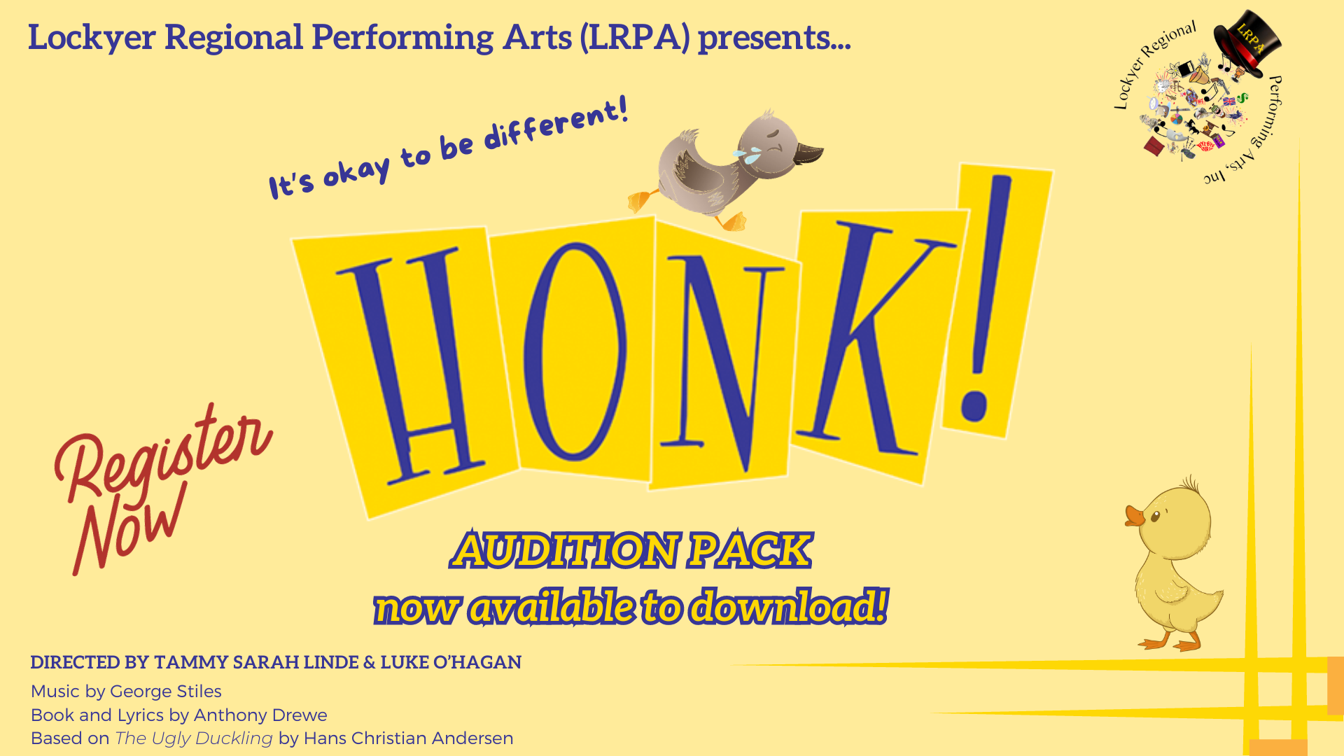 Honk! Audition Pack Download Now